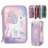 Ylvi 3 Fach Federtasche