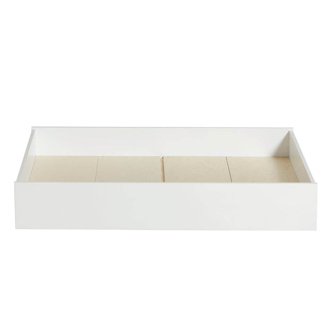 Wood Bettschublade weiß von Oliver Furniture mit viel Stauraum, passend zu Wood Bett und Etagenbett