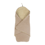 Baby Einschlagdecke Muckl -Taupe