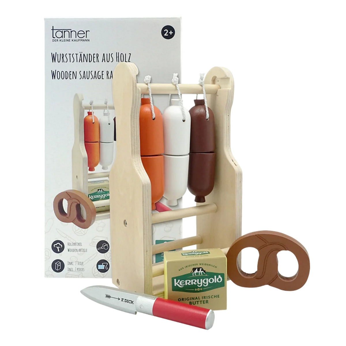 Wurstständer aus Holz