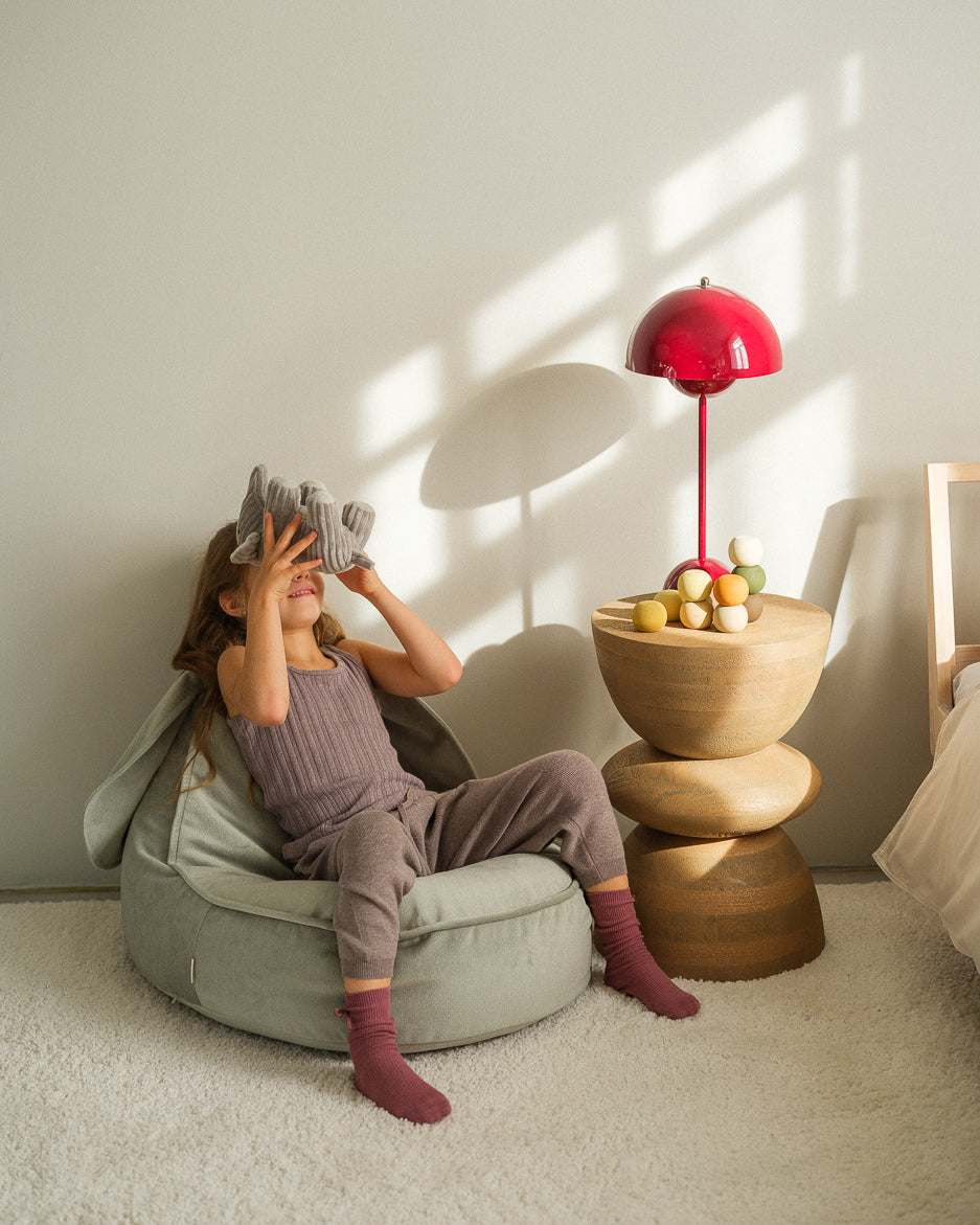 Bunny Beanbag/ Misty Green