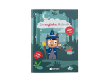 Magisches Malbuch Freundschaftstag mit Zauberer Felix, Eule Ella und QR-Code für Hörspiel