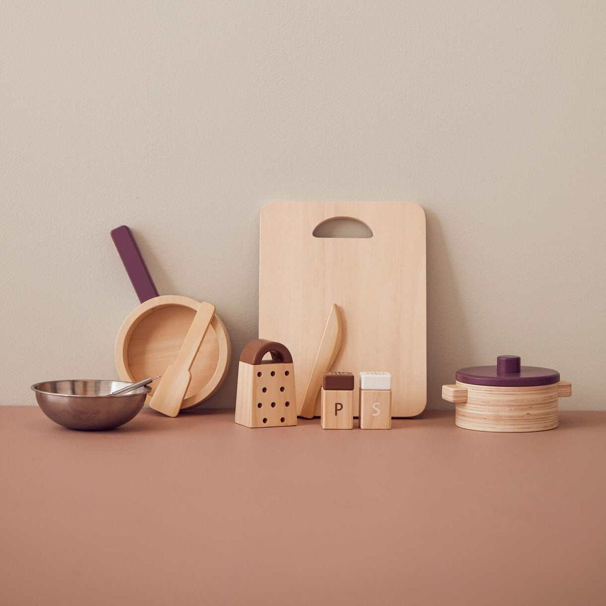 Holz-Kochset Bistro