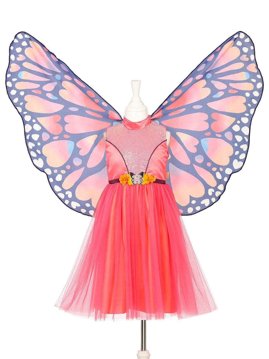 Schmetterlingskleid Papillon & Flügel 8-10 Jahre
