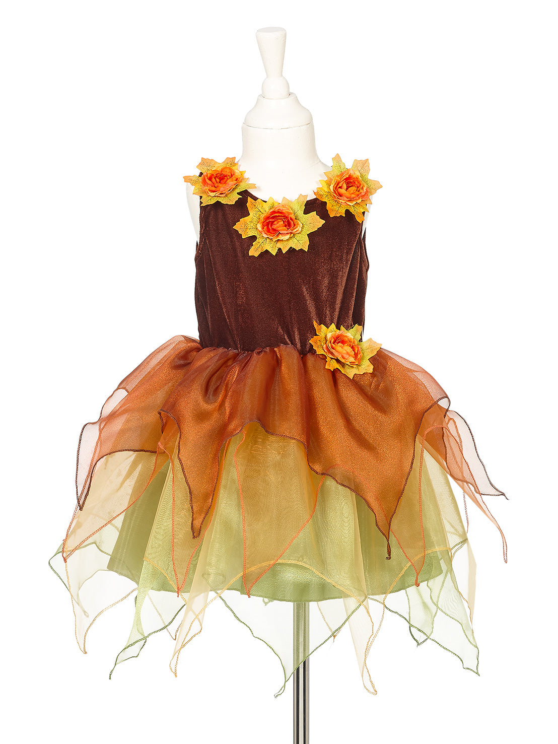 Waldhexe Kostüm Sabrina/ Kleid + Hut 5-7Jahre