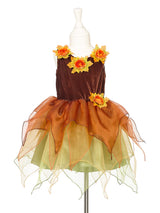 Waldhexe Kostüm Sabrina/ Kleid + Hut 5-7Jahre