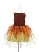 Waldhexe Kostüm Sabrina/ Kleid + Hut 8-10 Jahre