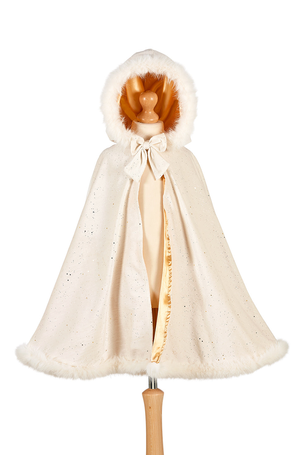 Kinderkostüm weiße Winterprinzessin Cape Eirwen 8-10Jahre