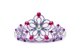 Juwelen-Diadem Lila