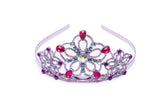 Juwelen-Diadem Lila
