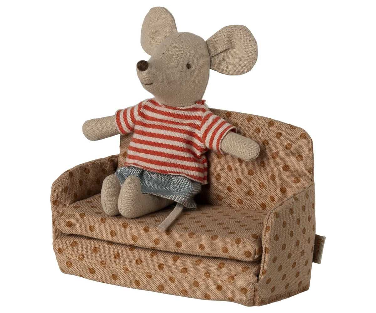 Puppenhaus Schlafsofa Maus