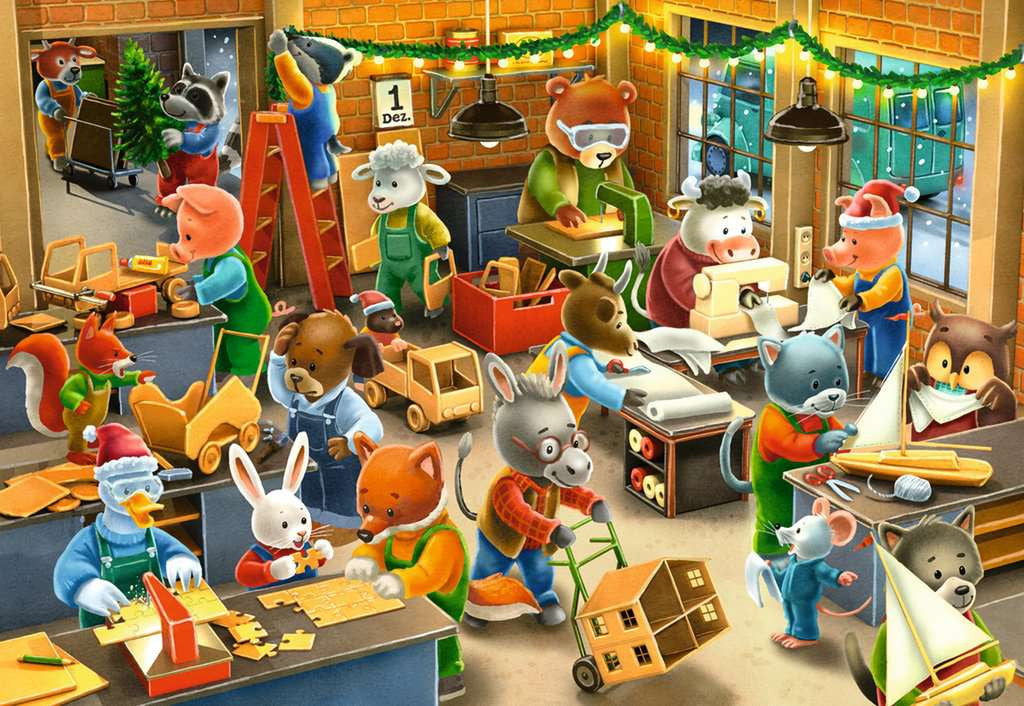 Puzzle Weihnachtswerkstatt