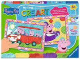 Kneten nach Zahlen/ Peppa Pig