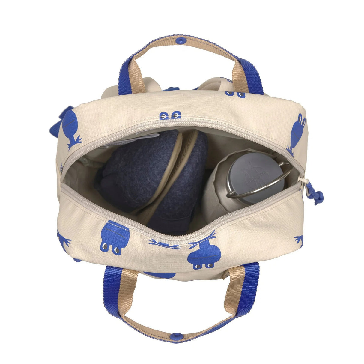 Kindergartenrucksack Square - Happy Trails Frog