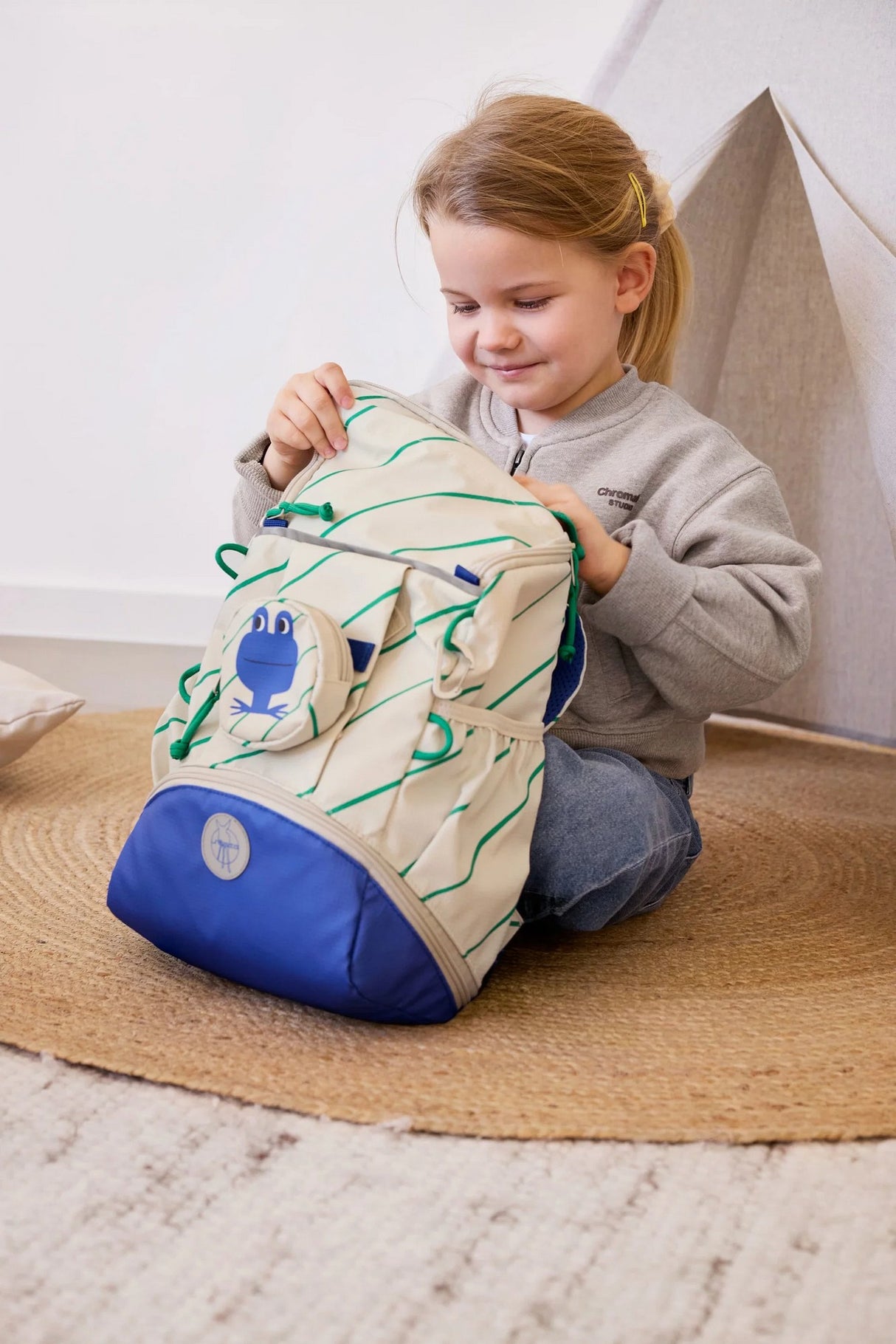 Wanderrucksack Kinder Happy Trails Frog 10Ltr