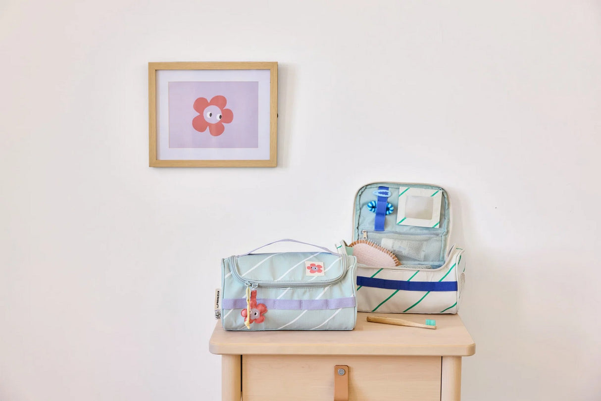 Kulturbeutel Kinder - Happy Trails Flower
