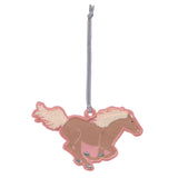 Schulranzen-Patches Set Horse pink