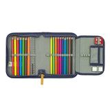 Schulranzen Set 7-teilig, Slim Unique Navy