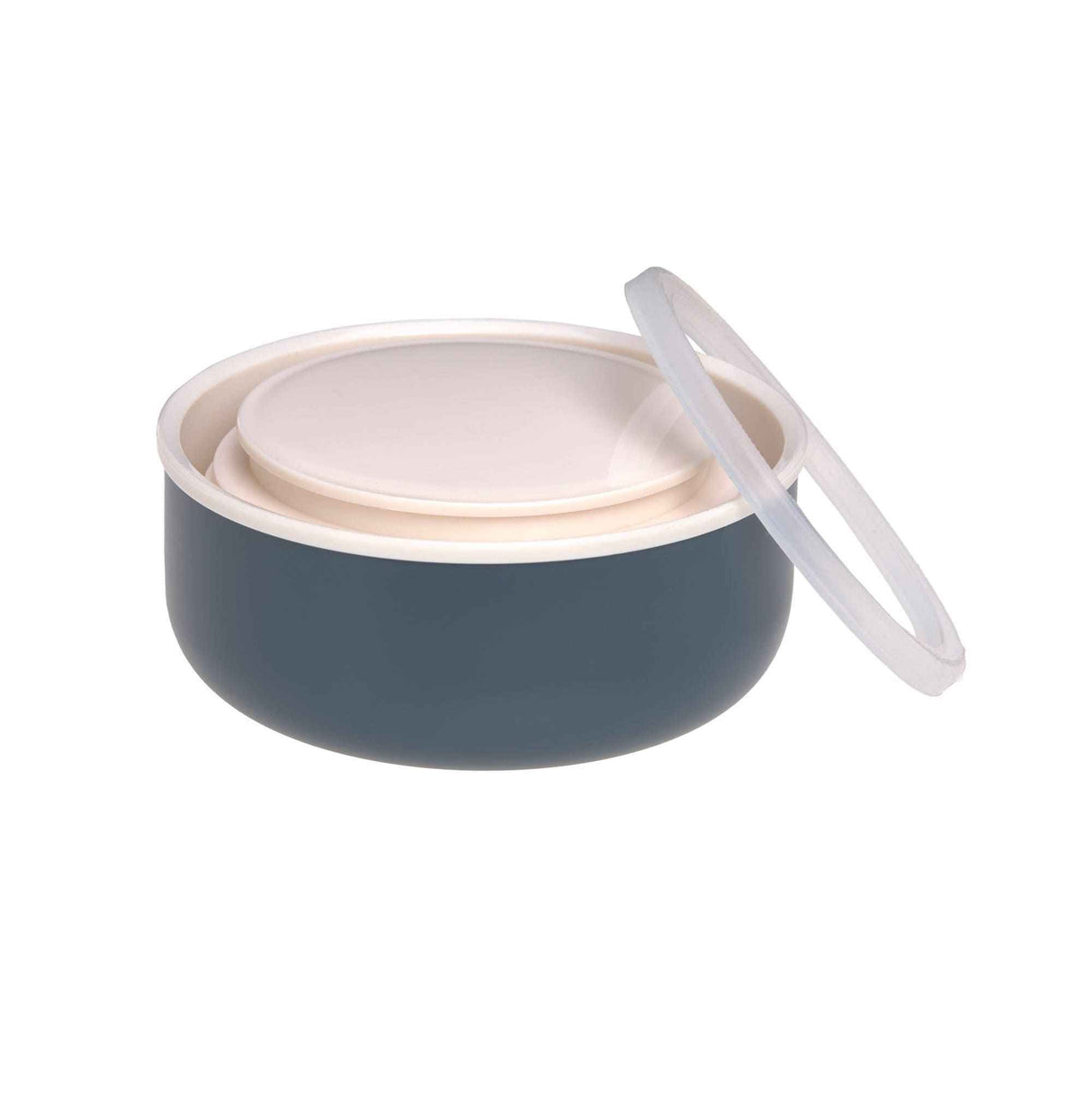 Thermobehälter 350ml Happy Prints blau