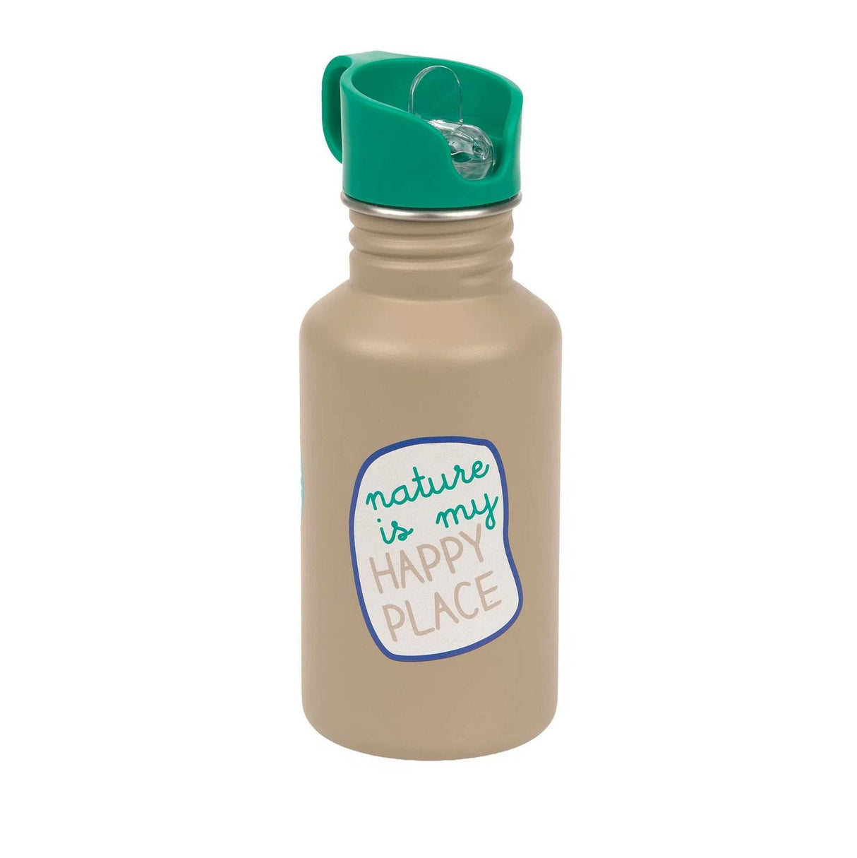 Edelstahl Trinkflasche - Happy Trails Frog