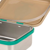 Edelstahl Lunchbox - Happy Trails Frog