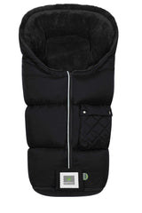 Fußsack Gino kuscheliger, warmer Kinderwagen-Fußsack mit Hochbausch-Faserkugeln und wasserabweisendem Material