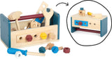 Werkzeugkasten und Werkbank Workshop