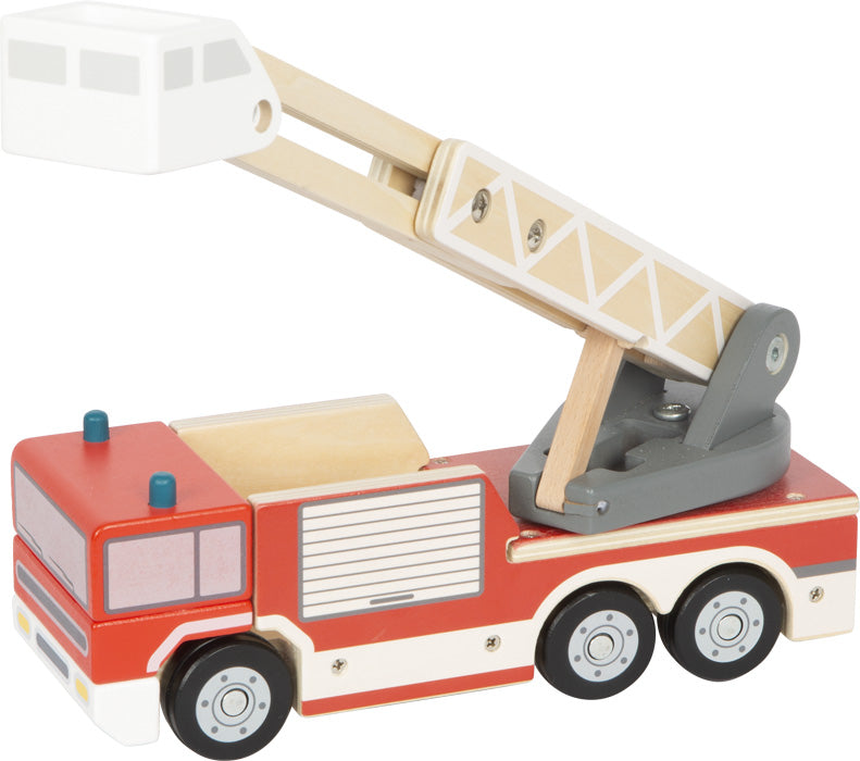 Feuerwehr mit Drehleiter