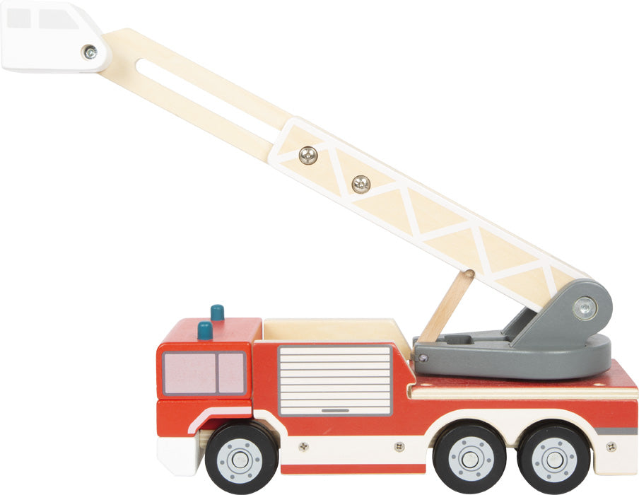 Feuerwehr mit Drehleiter
