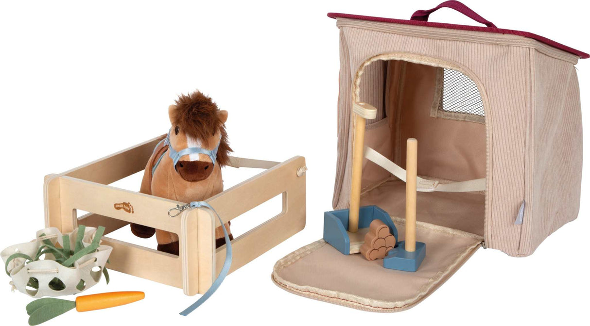 Spielset Pferd mit Stall & Zubehör