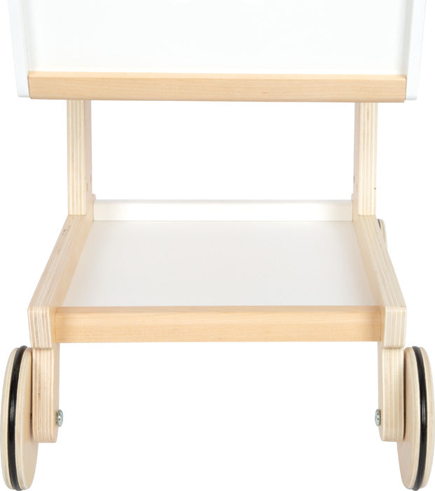Einkaufswagen aus Holz