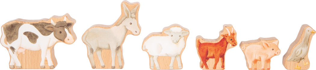 Holzbausteine „Farm Buddies“