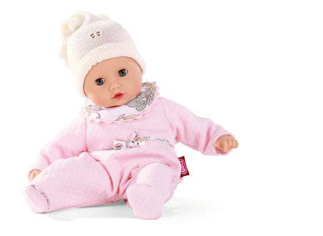 Babypuppe Muffin Traumblume S weiche Schmusepuppe mit blauen Schlafaugen und Strampler