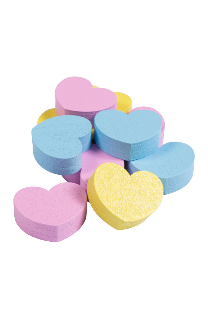 Leckerlis aus Holz- Hearts