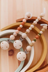 Schnullerkette Earth/Olive