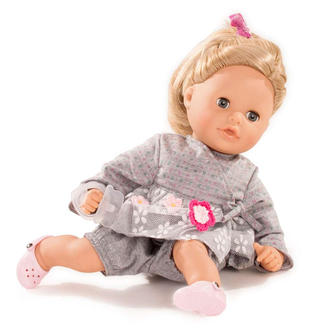 Cosy Aquini- Badepuppe 33cm mit weichem Körper und Vinylgliedern, ideal für Rollenspiele und Badespaß