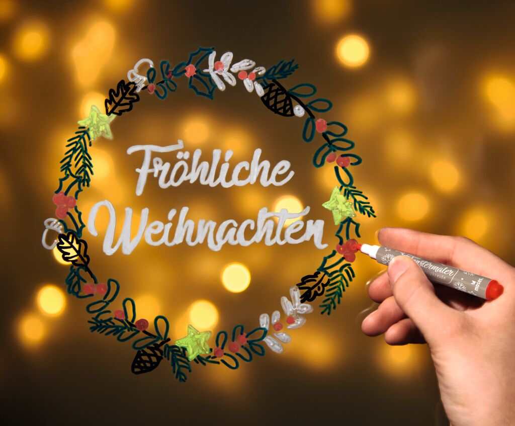 Fenstermaler Winterwunder 6er Set