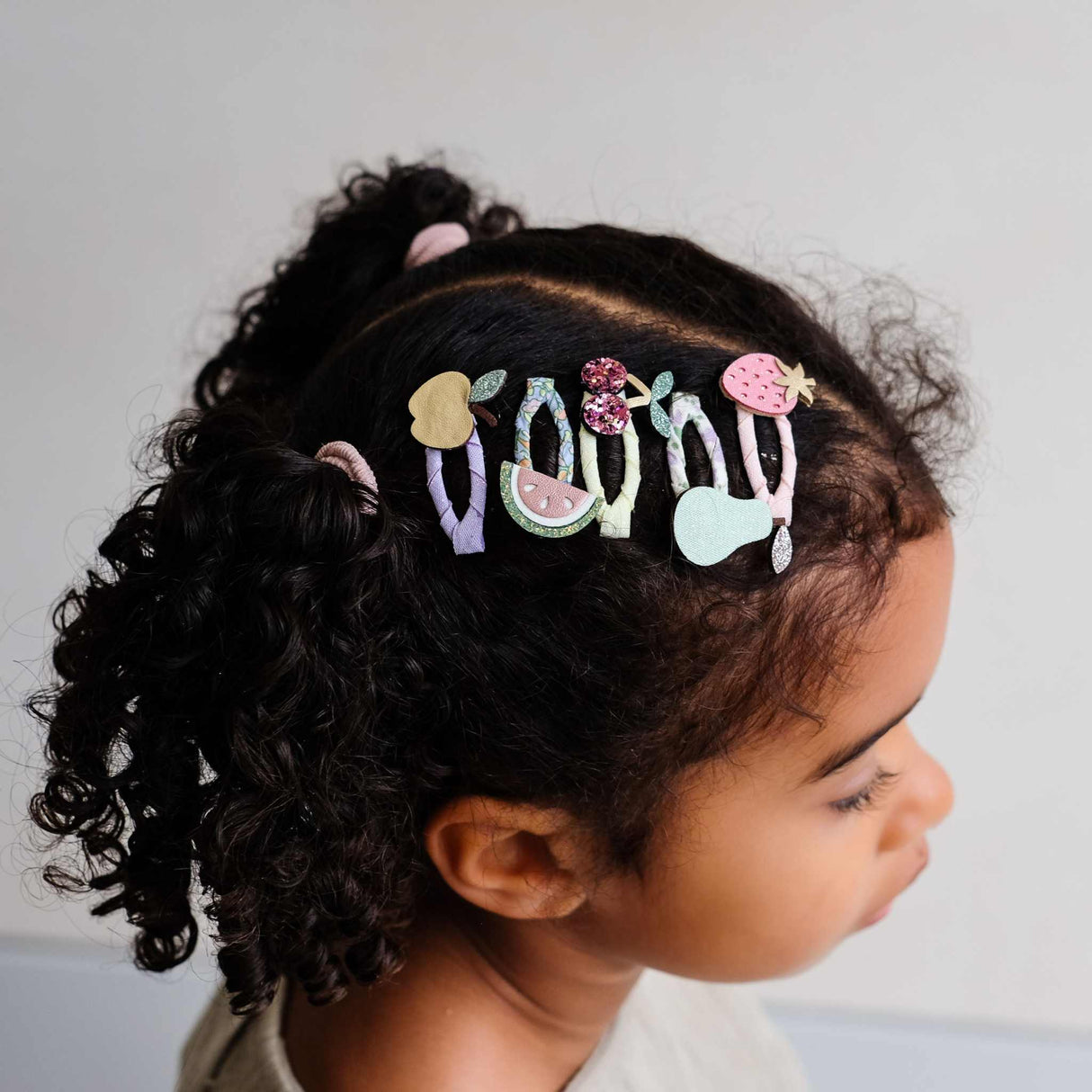 Haarclips Frucht