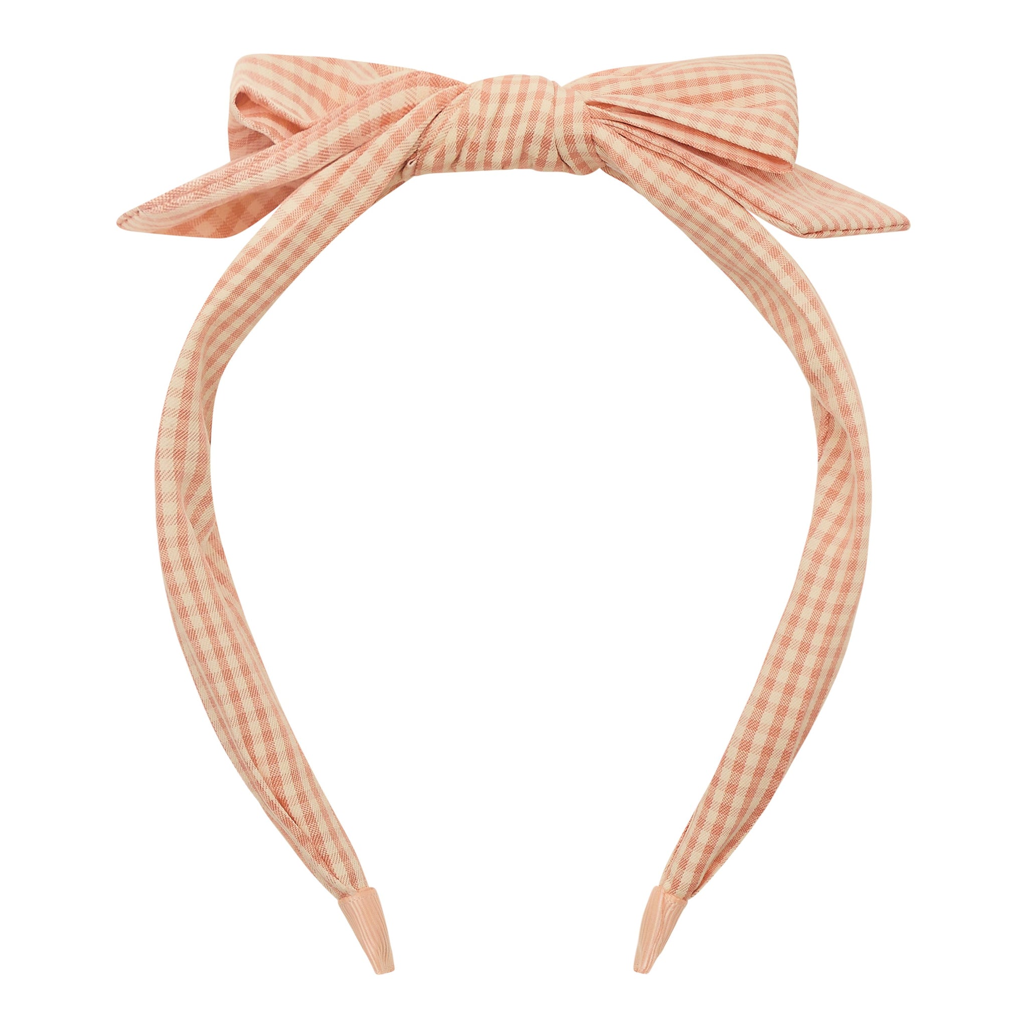 Haarreif - Peach Gingham Edie