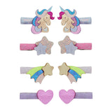 Haarclips Einhorn