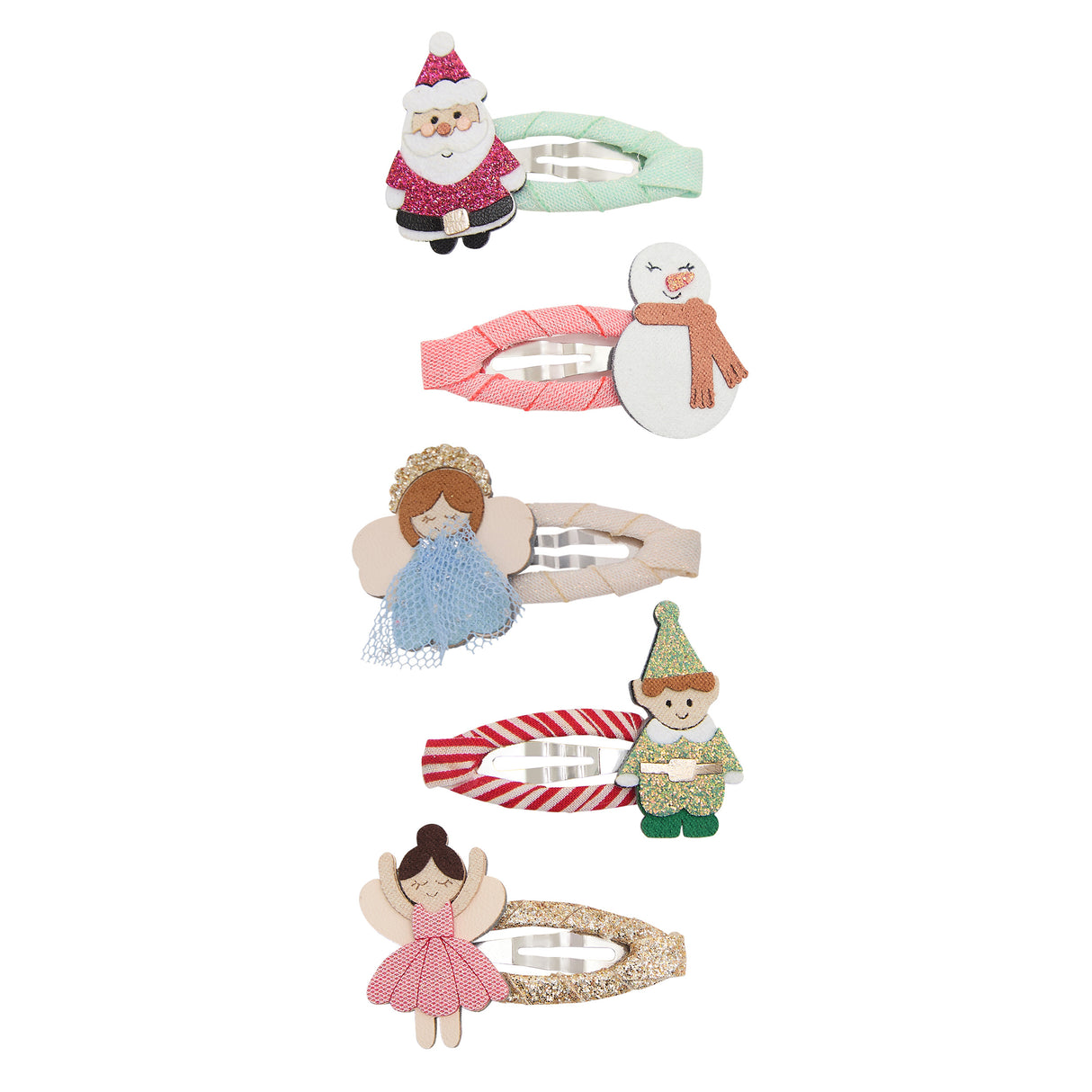 Haarspangen Weihnachtsfiguren