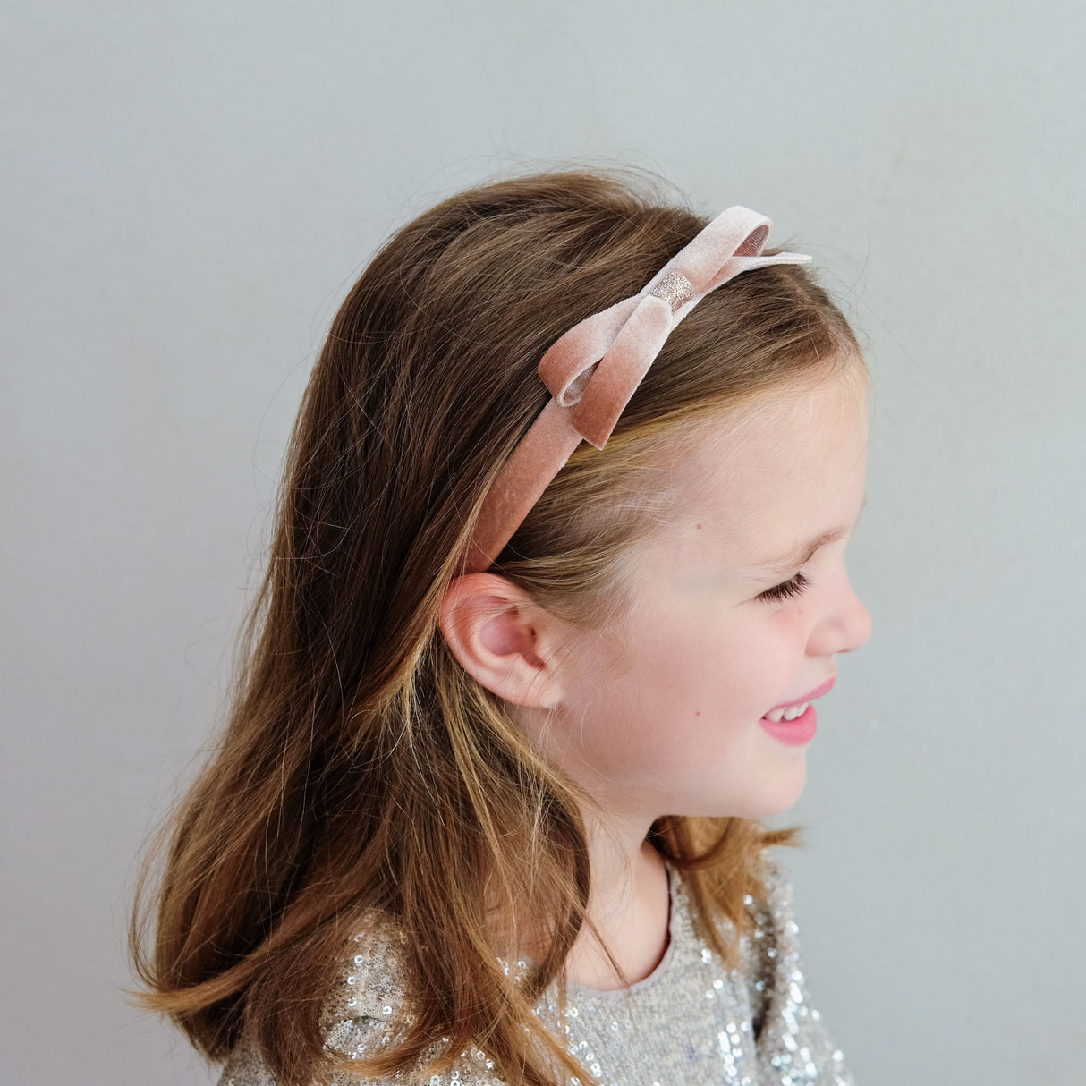 Haarreif Schleife Rosa