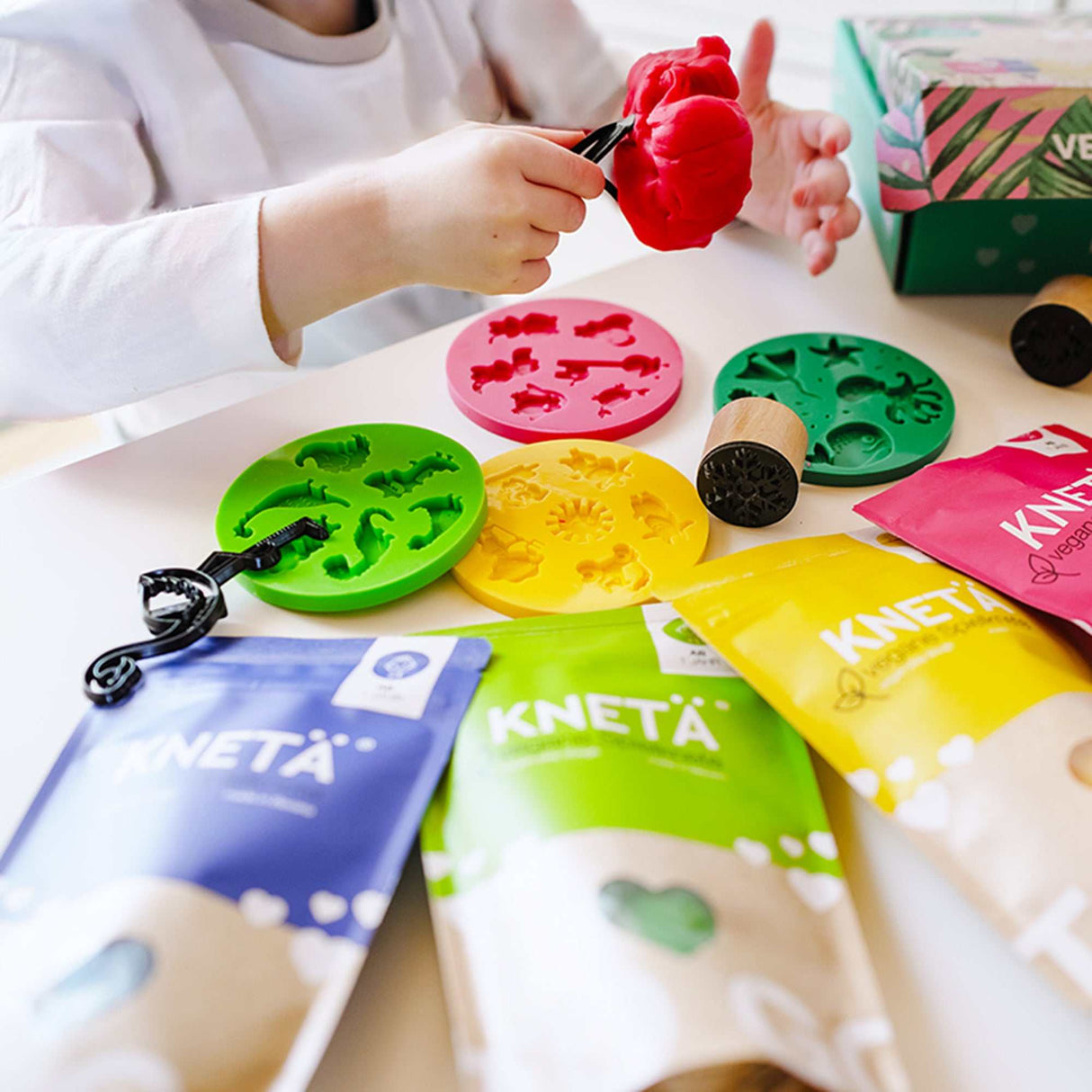 Spielknete 4er Set