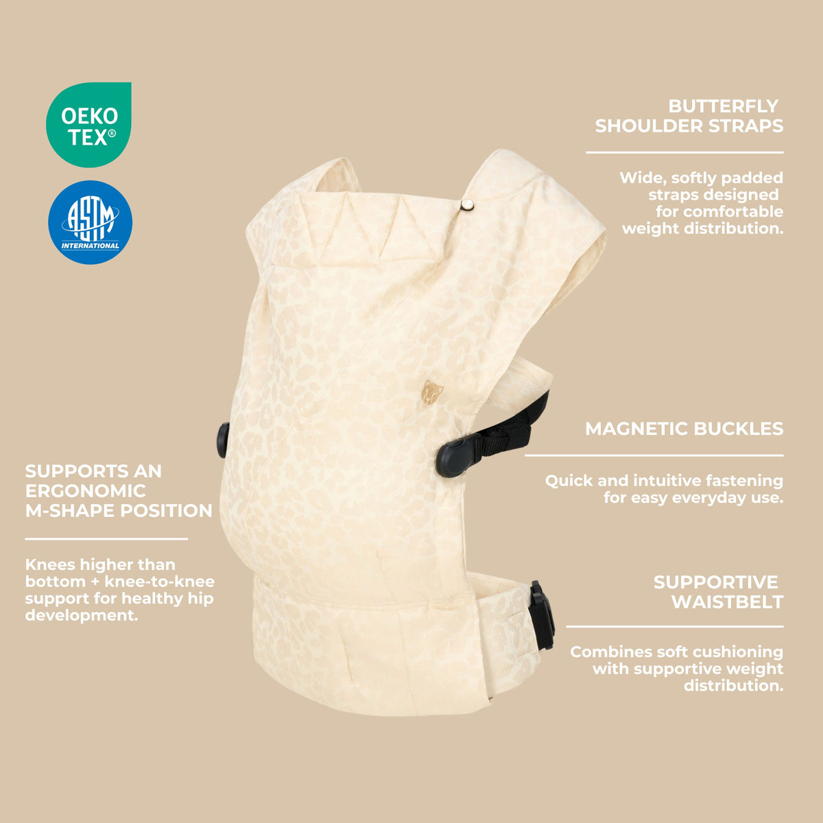 Firstride Babytrage/ Leo beige