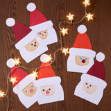Bastelset - Erstes Schneiden Nikoläuse