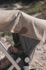UV- Sonnenschutzdecke / Leopard Brown
