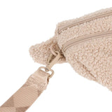 Leckerli Tasche Emma/ Teddy-Fleece beige