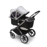 Bugaboo Fox 2/Cameleon 3 Sonnendach mit Lüftungsfenstern Nebelgrau