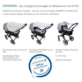Sonnensegel JOHANNA grey