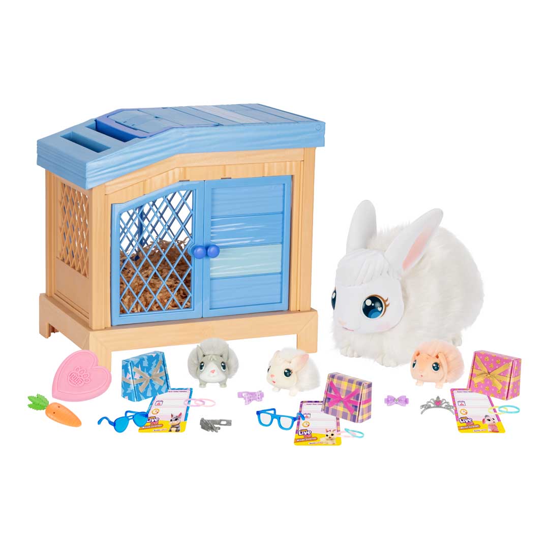 Mama Surprise Hasen interaktives Spielset mit Hasen-Mama und Babys